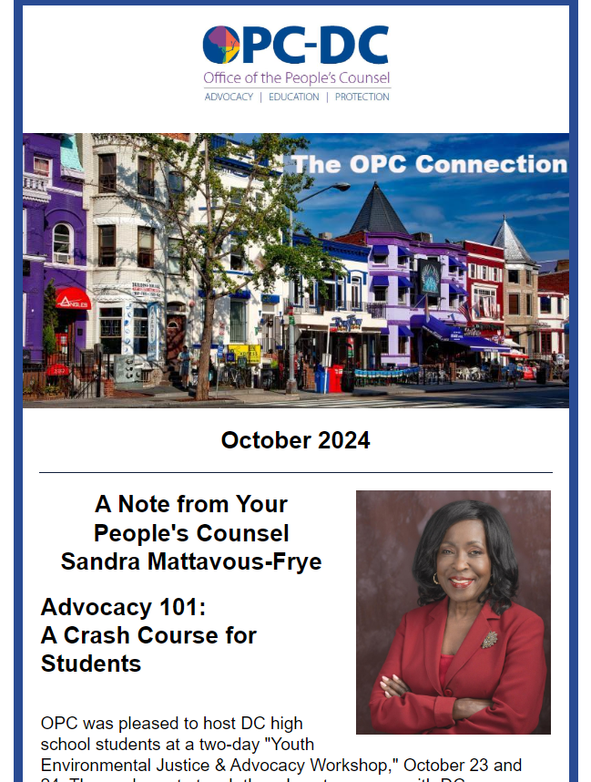 Check out the latest OPC Connection: Growing Youth Environmental Leaders, Squashing Solar Scams & More!