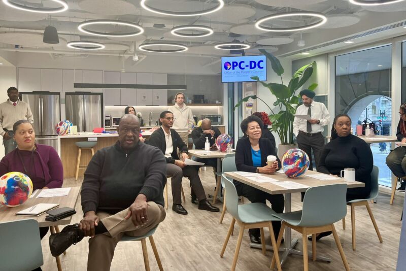 Image for the Tweet beginning: @DCOPC thanks the visiting charities